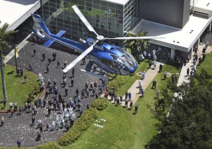 Flower drop to thank health care ‘Heroes’